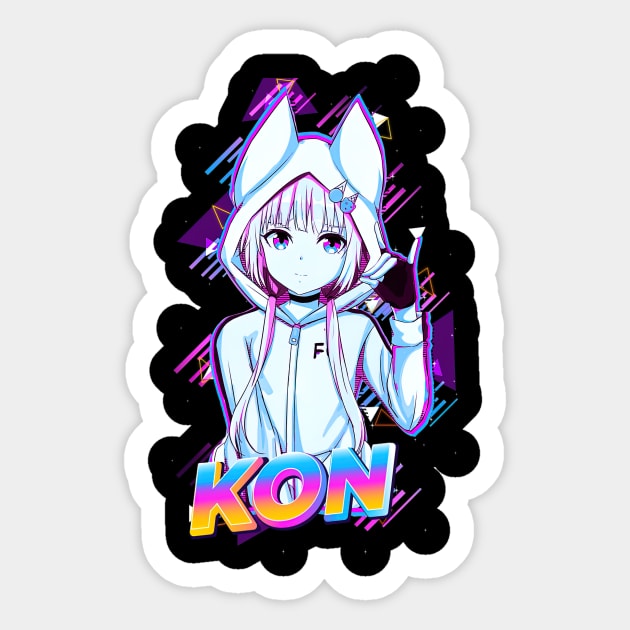 Kon Kemono Jihen Sticker by ShariLambert